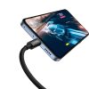 Baseus Superior SuperVOOC USB - Type C kábel 65W 1m fekete (CAYS00090-6932172612917 4 kép