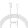 Baseus Superior SuperVOOC USB - Type C kábel 65W 2m fehér (CAYS00100-6932172612900 1 kép
