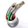 Baseus Superior SuperVOOC USB - Type C kábel 65W 2m fehér (CAYS00100-6932172612900 2 kép