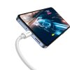 Baseus Superior SuperVOOC USB - Type C kábel 65W 2m fehér (CAYS00100-6932172612900 5 kép