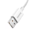 Baseus Superior SuperVOOC USB - Type C kábel 65W 2m fehér (CAYS00100-6932172612900 6 kép