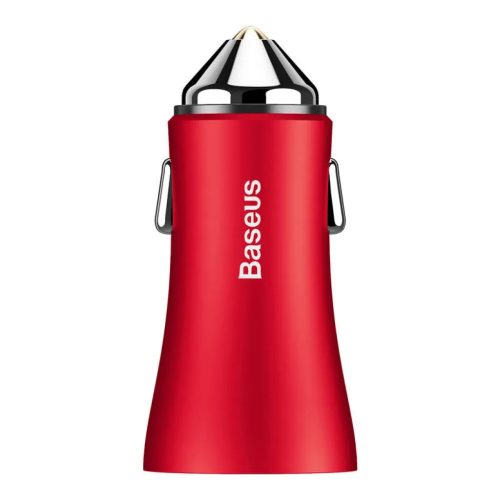 Baseus univerzális autós szivargyújtós töltő 2 USB aljzattal pir-6953156256965 1 kép