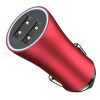 Baseus univerzális autós szivargyújtós töltő 2 USB aljzattal pir-6953156256965 5 kép