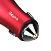 Baseus univerzális autós szivargyújtós töltő 2 USB aljzattal pir-6953156256965 6 kép