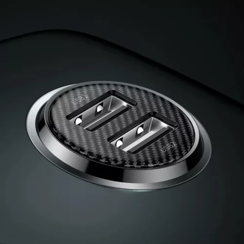 Baseus Grain Pro szivargyújtós autós univerzális töltő 2xUSB 4.8-6953156202009 4 kép