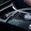 Baseus autós töltő, digitális kijelzővel 2xUSB 4.8A 24W ezüst (C-6953156215382 9 kép