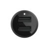 Belkin Boost Charge autós szivargyújtós töltő Dual USB-A 24W + US-745883790449 3 kép