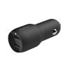 Belkin Boost Charge autós szivargyújtós töltő Dual USB-A 24W + US-745883790449 4 kép