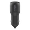Belkin Boost Charge autós szivargyújtós töltő Dual USB-A 24W + US-745883790449 5 kép