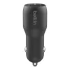 Belkin Boost Charge autós szivargyújtós töltő Dual USB-A 24W + US-745883790449 5 kép
