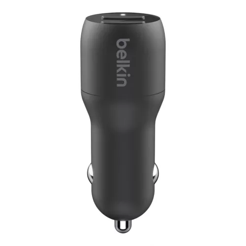 Belkin Boost Charge autós szivargyújtós töltő Dual USB-A 24W + US-745883790449 5 kép