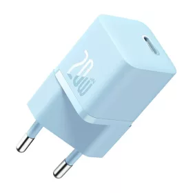 Baseus GaN5 mini USB-C hálózati töltő adapter 20W (kék)