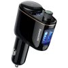 Baseus S-06 Bluetooth FM transmitter 2x USB-A (CCHC000001)-6932172628222 1 kép