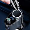 Baseus S-06 Bluetooth FM transmitter 2x USB-A (CCHC000001)-6932172628222 3 kép
