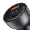 Baseus Univerzális autós töltő USB / USB Type C 65 W 5 A SCP Quick-6953156223189 4 kép