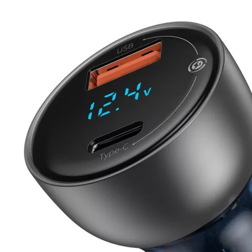 Baseus Univerzális autós töltő USB / USB Type C 65 W 5 A SCP Quick-6953156223189 4 kép