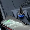 Baseus Univerzális autós töltő USB / USB Type C 65 W 5 A SCP Quick-6953156223189 8 kép