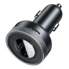 Baseus CCLH-01 2x USB szivargyújtós autós töltő és Bluetooth FM -6953156206816 3 kép