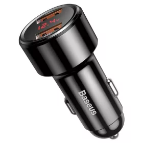 Baseus Magic Series Dual QC autós töltő kijelzővel 2x USB QC3.0 45-6953156293212 2 kép
