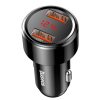 Baseus Magic Series Dual QC autós töltő kijelzővel 2x USB QC3.0 45-6953156293212 3 kép