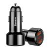 Baseus Magic Series Dual QC autós töltő kijelzővel 2x USB QC3.0 45-6953156293212 5 kép