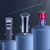 Baseus Magic szivargyújtós autós töltő 2xUSB-A 6A piros-6953156293236 8 kép