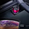 Baseus Magic szivargyújtós autós töltő 2xUSB-A 6A piros-6953156293236 9 kép