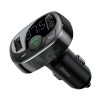 Baseus T típusú Bluetooth FM transmitter 2xUSB microSD és autós t�-6932172626976 2 kép