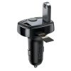 Baseus T típusú Bluetooth FM transmitter 2xUSB microSD és autós t�-6932172626976 3 kép