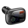 Baseus T Shaped S-13 Bluetooth FM transmitter és autós töltő 2x US-6932172626983 4 kép