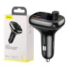 Baseus T Shaped S-13 Bluetooth FM transmitter és autós töltő 2x US-6932172626983 8 kép