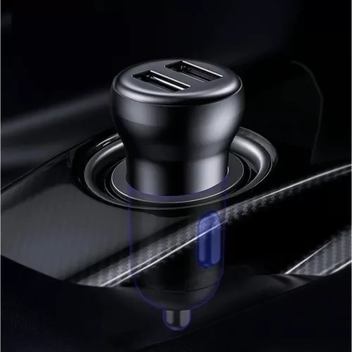 Vezeték nélküli Bluetooth FM transmitter töltővel Baseus S-16 (ne-6932172626990 4 kép
