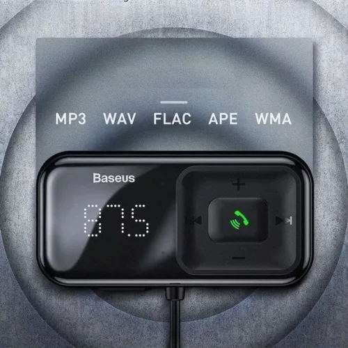 Vezeték nélküli Bluetooth FM transmitter töltővel Baseus S-16 (ne-6932172626990 9 kép