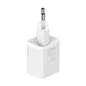 Baseus Super Si 1C fali töltő adapter Type C QC PD 30W 3A fehér-6953156205079 2 kép