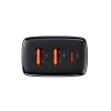 Baseus Compact fali töltő adapter 2xUSB + Type C PD 3.0 QC 3.0 30W 3-6953156207295 2 kép