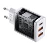 Baseus Compact fali töltő adapter 2xUSB + Type C PD 3.0 QC 3.0 30W 3-6953156207301 4 kép