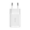 Baseus Compact hálózati töltő 2XUSB - 10.5W (CCXJ010202) fehér-6932172606916 8 kép