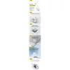 Baseus Compact hálózati töltő 2XUSB - 10.5W (CCXJ010202) fehér-6932172606916 8 kép