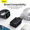Baseus Compact hálózati töltő 3XUSB - 17W (CCXJ020101) fekete-6932172606961 5 kép