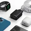Baseus Compact hálózati töltő 3XUSB - 17W (CCXJ020101) fekete-6932172606961 6 kép