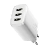 Baseus Compact hálózati töltő 3XUSB - 17W (CCXJ020102) fehér-6932172606978 4 kép