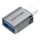 USB-C M - USB 3.0 F OTG Adapter Vention (Szürke), Átalakító kábel, adapter