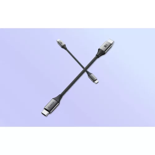 Orico Töltőkábel 100W USB-C - C - fekete-6942227122896 2 kép