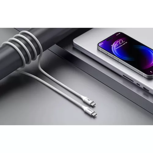 Orico Töltőkábel 100W USB-C - C - fekete-6942227122896 4 kép