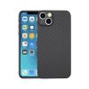 iPhone 13 Pro Max valódi aramid tok kameravédelemmel fekete- 9 kép