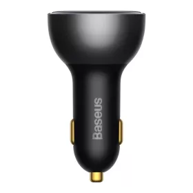 Baseus Digitális Kijelzős Gyors Autós Töltő USB-A / USB-C PD3.1 1-6932172622374 2 kép