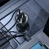 Baseus Digitális Kijelzős Gyors Autós Töltő USB-A / USB-C PD3.1 1-6932172622374 10 kép