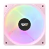 Darkflash CL12 LED Számítógép-ventilátor (120x120) (pink)