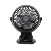 Home CLF 10/BK csíptetős, akkumulátoros ventilátor, 3 fokozat, 10 -5999084956356 2 kép