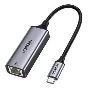   Ugreen USB Type.C 1000Mbps Gigabit Ethernet átalakító adapter szürke (CM199)